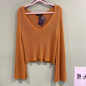 Forever 21 bell sleeve sweater